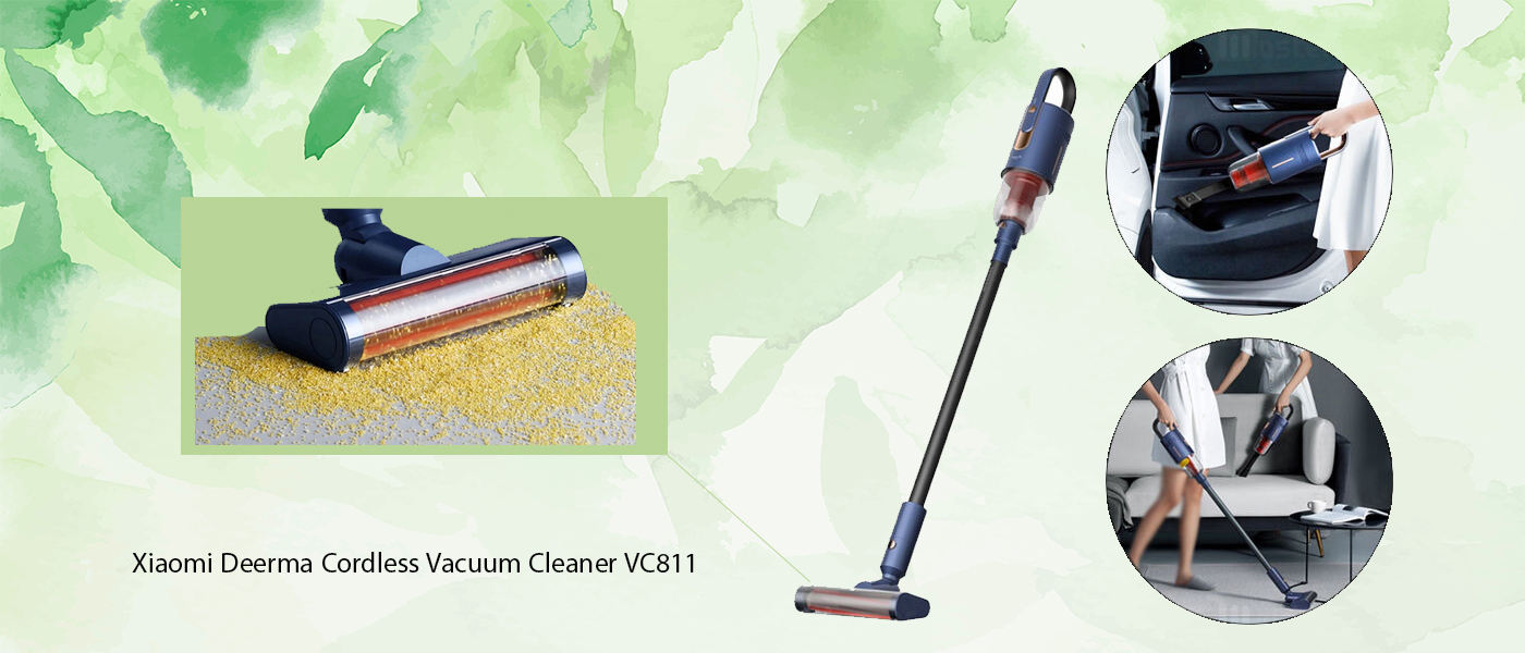 جارو شارژی شیائومی درما مدل Xiaomi Deerma Cordless Vacuum Cleaner VC811